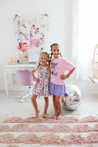 SHIMMER • pullover (kids) PINK