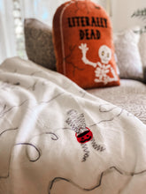 Load image into Gallery viewer, TRICK OR TREAT MUMMIES • sherpa blanket