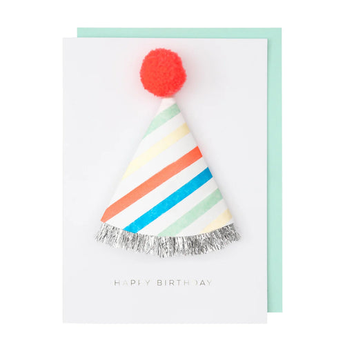 Birthday Hat Card by Meri Meri