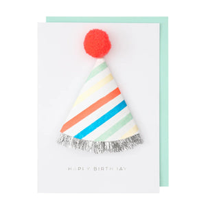Birthday Hat Card by Meri Meri