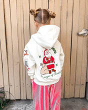 Load image into Gallery viewer, SANTA BELIEVE • embroidered pullover hoodie (women's)