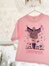 Load image into Gallery viewer, SHIMMER • boxy tee (women + kids) (SALE)