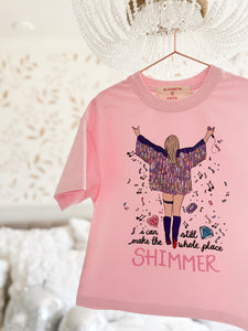 SHIMMER • boxy tee (women + kids) (SALE)