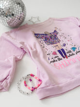 Load image into Gallery viewer, SHIMMER • raglan pullover (women + kids)  LILAC (SALE)