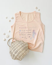 Load image into Gallery viewer, MERMAID CHECKLIST • tanks (babies + kids)