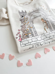 LOVE STORY • pullover (women + kids) CREAM (SALE)