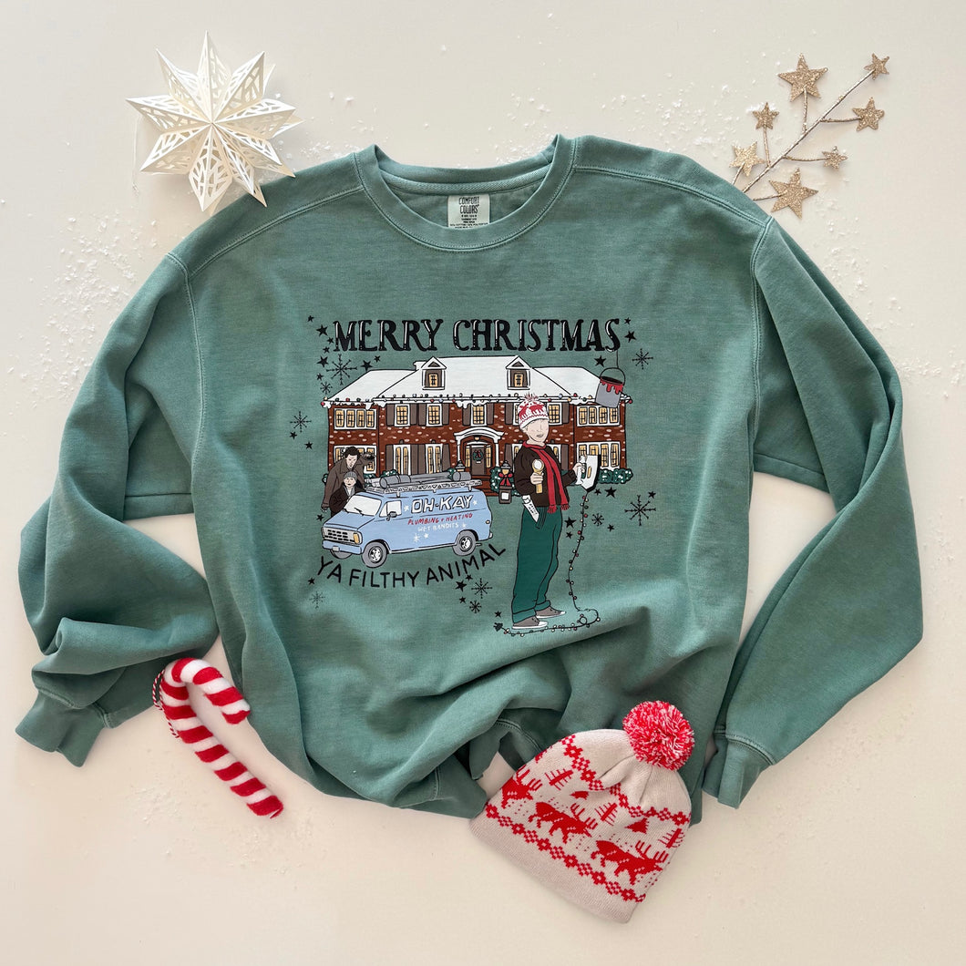 FILTHY ANIMAL • men, women + kids (GREEN)