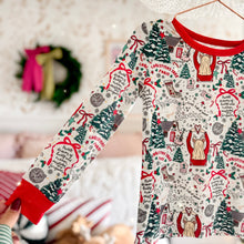 Load image into Gallery viewer, CHRISTMAS TREE FARM • bamboo kids pajamas