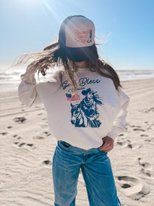 AMERICAN COWGIRL • trucker hat (adult)