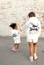 Load image into Gallery viewer, MOST SPOOKY • embroidered pullover hoodie (kids + youth)