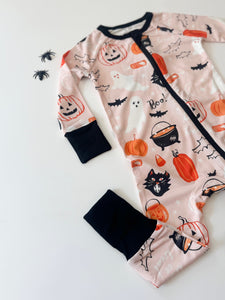 HALLOWEEN NIGHT • sherpa throw blanket