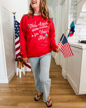 Load image into Gallery viewer, THIS LAND • pullover (WOMEN) just restocked!