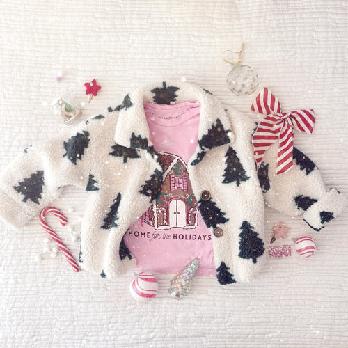 TREE FARM • sherpa jacket (kids)