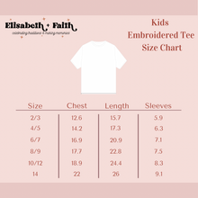 Load image into Gallery viewer, MOST SPOOKY • embroidered tee (kids + youth)
