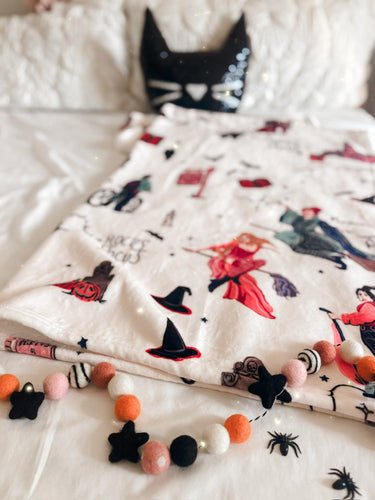 AMUCK, AMUCK, AMUCK • sherpa throw blanket (just restocked)