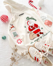 Load image into Gallery viewer, SANTA BELIEVE • embroidered pullover hoodie (women's)