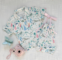 Load image into Gallery viewer, DEBUT • kids short pj set (two-piece) EXTRAS ADDED