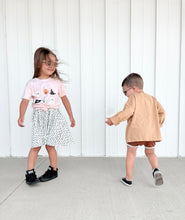 Load image into Gallery viewer, POLKA DOTS • kids twirl skirt