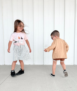 POLKA DOTS • kids twirl skirt