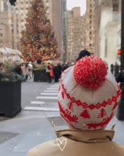Load image into Gallery viewer, KEVIN CHRISTMAS HAT •  knitted beanie