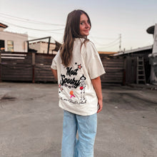 Load image into Gallery viewer, MOST SPOOKY • embroidered tee (women's)