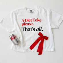 Load image into Gallery viewer, That's all • women's heavyweight boxy crop tee