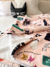 Load image into Gallery viewer, TAYLOWEEN• sherpa blanket