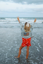 Load image into Gallery viewer, AMERICAN DREAM {sequin flag} • denim jacket (women + kids)