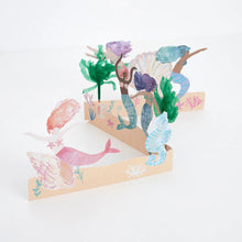 Load image into Gallery viewer, Mermaids Birthday Card by Meri Meri