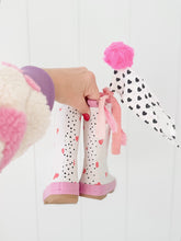 Load image into Gallery viewer, CONFETTI HEARTS • rain boots
