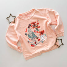 Load image into Gallery viewer, SHOWGIRL • pullover (women + kids) PEACH