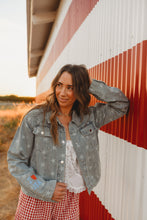 Load image into Gallery viewer, All-American• denim jacket (WOMEN)