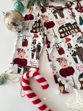 Load image into Gallery viewer, MISCHIEF • kids button down pajamas by NYSHA LILLY (RESTOCKED)