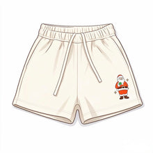 Load image into Gallery viewer, SANTA BELIEVE • embroidered shorts (women + kids)