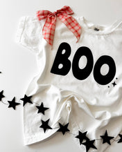 Load image into Gallery viewer, RETRO BOO • heavyweight tee (women + kids)