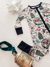 Load image into Gallery viewer, BATTLE PLAN • baby zipper pjs (one-piece)
