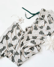 Load image into Gallery viewer, WINTER TREE • bamboo button down pj's (women) two-piece