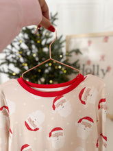 Load image into Gallery viewer, HEY SANTA • pajamas (baby, kids, youth) CREAM