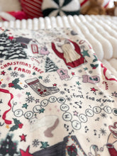 Load image into Gallery viewer, HOLLY &amp; RIBBON • sherpa blanket