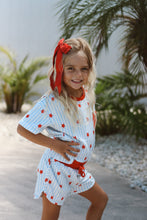 Load image into Gallery viewer, SATIN BOW (double layer) (blue or red)