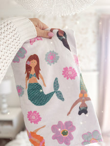 MERMAIDS • beach towel FLASH