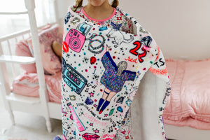 SWIFTIE MAGIC • sherpa throw blanket