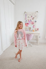 Load image into Gallery viewer, LOVE STORY• pullover (women + kids) PINK (SALE)