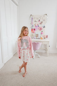 LOVE STORY• pullover (women + kids) PINK (SALE)