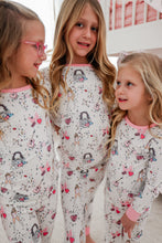 Load image into Gallery viewer, LOVER • bamboo kids long sleeve pjs (two-piece) EXTRAS LISTED