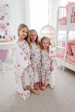 Load image into Gallery viewer, LOVER • bamboo kids long sleeve pjs (two-piece) EXTRAS LISTED