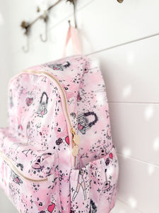 LOVER • watercolor backpack collection (backpacks + lunchbox)
