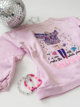 Load image into Gallery viewer, SHIMMER • raglan pullover (women + kids)  LILAC (SALE)