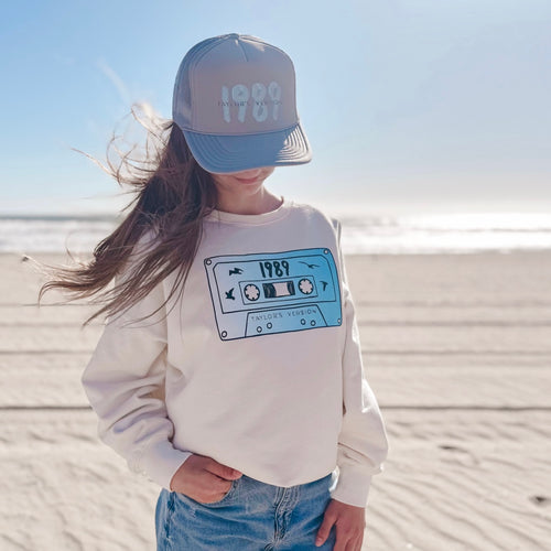 1989 CASSETTE • pullover (women + kids) (SALE)
