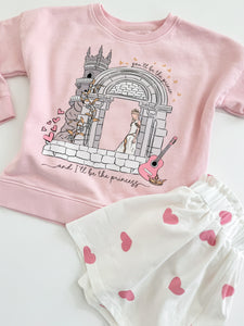 LOVE STORY • pullover (women + kids) CREAM (SALE)